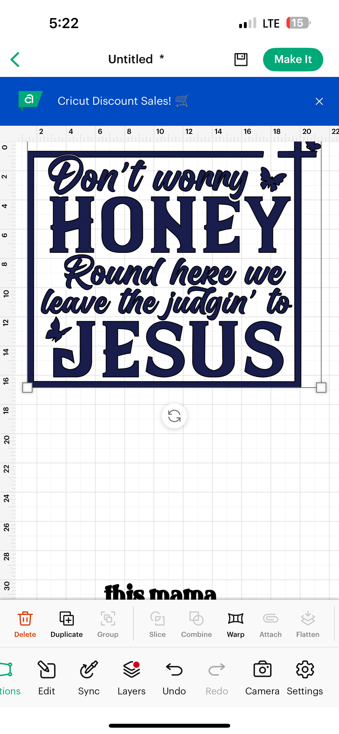 Don’t Worry Honey Round Here We Leave The Judging To Jesus